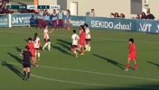 防守呢？上本恭子底線突破輕松破門！中國U16女足0-4日本！